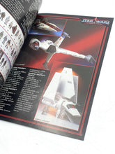 Load image into Gallery viewer, Detail view of product illustrations and text from the Kenner Star Wars catalogue.
