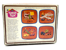 Load image into Gallery viewer, Hasbro WEEBLE WOBBLE AIRPORT PLAY SET packaging back view with illustrated instructions.
