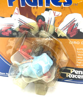 Load image into Gallery viewer, Front view of the TAKARA Penny Planes toy in transparent packaging.
