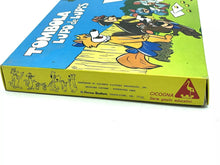 Load image into Gallery viewer, Loopy de Loop board game box side view showcasing illustrated characters and game title.
