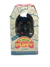 Load image into Gallery viewer, Mattel toy puppy packaging with colorful design and window display.
