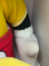 Load image into Gallery viewer, Detail close-up of Mickey Mouse plush arm showing soft fabric
