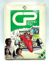 Load image into Gallery viewer, GRAND PRIX board game packaging view featuring green, white, and red colors.
