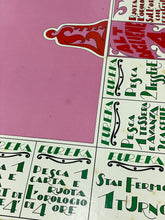 Carica l'immagine nel visualizzatore di Gallery, Detail close-up of the game board section from Clementoni 1980 Board Game L'ALTRA CAMPANA.
