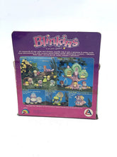Load image into Gallery viewer, Colorful toy box of LJN Blinkins Lady Buggy showing illustrated scenes and logo.
