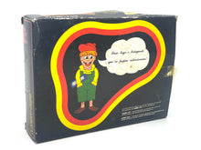 Load image into Gallery viewer, Luso Toys K-14 toy packaging displaying character illustrations and a speech bubble.
