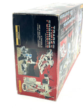 Load image into Gallery viewer, Transformers toy set box – side view with character images and brand logo
