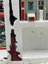 Load image into Gallery viewer, Transformers G1 Metroplex game components with color-coded sections on a white background.
