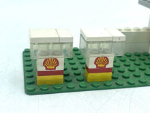 Carica l'immagine nel visualizzatore di Gallery, Detail of LEGO building components including two stands and baseplate.

