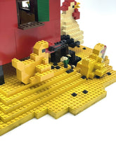Carica l'immagine nel visualizzatore di Gallery, Detail view of two yellow toy animals on steps leading up.
