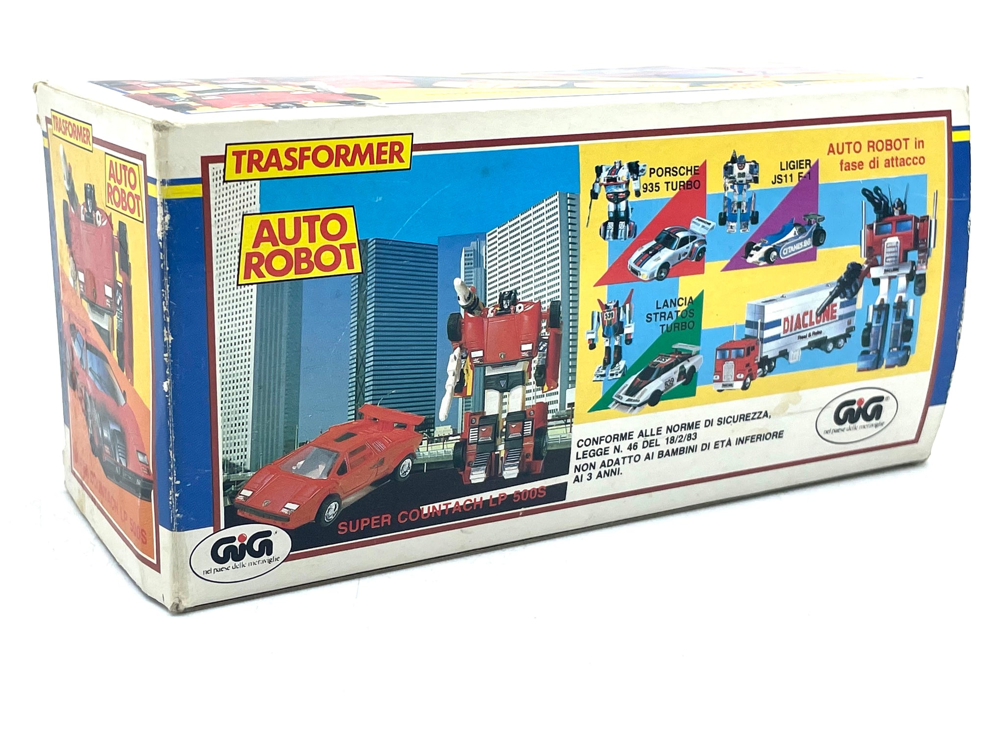 Takara Transformers G1 Sideswipe Robot 1985 – Vintage Toys Box