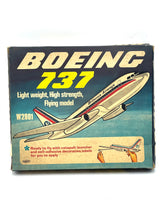 Load image into Gallery viewer, Mettoy Boeing 737 model packaging front view with colorful design.
