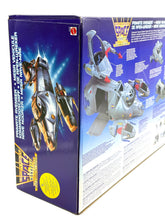 Load image into Gallery viewer, Side view of the Captain Simian Primate Avenger box with detailed graphics.
