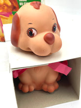 Load image into Gallery viewer, Close-up detail of Sebino Asso dog toy featuring cartoonish design in packaging.
