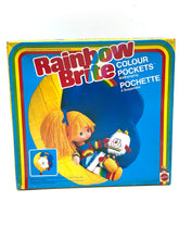 Load image into Gallery viewer, Mattel Rainbow Brite colour pockets front view with colorful graphics and character illustration.
