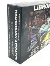 Load image into Gallery viewer, Uniwerk Libroradio box side view showcasing text details and side graphics.
