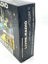 Load image into Gallery viewer, Uniwerk Libroradio box side view highlighting text details and side graphics.
