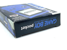 Load image into Gallery viewer, Nintendo Game Boy Pocket side view featuring box packaging and logo text.
