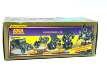 Load image into Gallery viewer, Transformers G1 Diaclone J59 Jeep No.12 Hound Canguro detailed graphics on packaging
