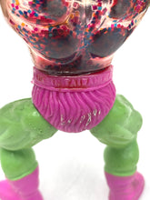 Carica l'immagine nel visualizzatore di Gallery, Close-up of Speclatron Venum action figure showing textured shorts and muscular legs.

