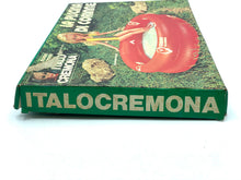 Load image into Gallery viewer, Italocremona doll set side view showing the box edge with brand name and illustrations.
