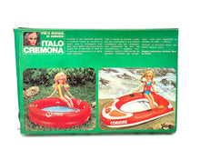 Load image into Gallery viewer, Italocremona doll set packaging back view displaying instructions and images of the float.
