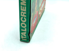 Load image into Gallery viewer, Italocremona doll set packaging detail close-up showing text detail and brand name.

