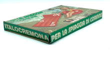 Load image into Gallery viewer, Italocremona doll set packaging side view showcasing product name and beach theme.
