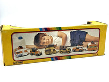 Load image into Gallery viewer, Side view of the vibrant packaging showcasing the toy set design
