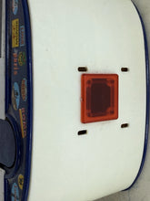 Load image into Gallery viewer, Barlux FIAT Campagnola Grand Canyon Set side view of blue camper trailer with stickers.
