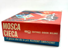 Load image into Gallery viewer, 1968 MB board game packaging detail with graphic design and title text.
