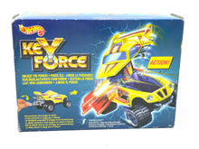 Load image into Gallery viewer, Hot Wheels Key Force Swingshot Dune Buggy packaging view with colorful graphics.

