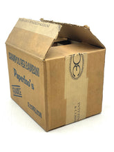 Load image into Gallery viewer, Paperino's Shampoo side view of the brown box featuring a closed top and label.
