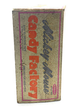 Carica l'immagine nel visualizzatore di Gallery, Side view of the Candy Factory box showcasing Mickey Mouse branding and text.

