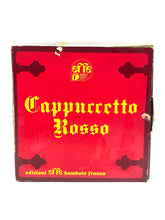 Carica l'immagine nel visualizzatore di Gallery, Effe Bambole Franca front view of the red box with decorative design and text label.
