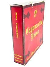 Carica l'immagine nel visualizzatore di Gallery, Effe Bambole Franca side view of the red box showing the spine label and decorative edges.
