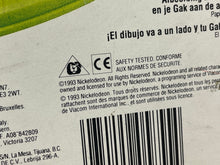 Carica l'immagine nel visualizzatore di Gallery, Back view of the Mattel Nickelodeon Gak copier box displaying instructions and illustrations.
