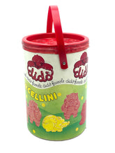 Load image into Gallery viewer, Adica Pongo colorful storage bucket side view showcasing handle and decorative design.
