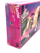 Carica l'immagine nel visualizzatore di Gallery, Mattel Barbie Sprint horse toy packaging side view featuring colorful design.
