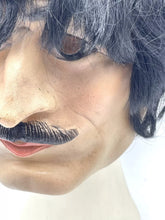 Carica l'immagine nel visualizzatore di Gallery, Close-up detail of the 1985 Cesar mask showing skin texture and mustache.
