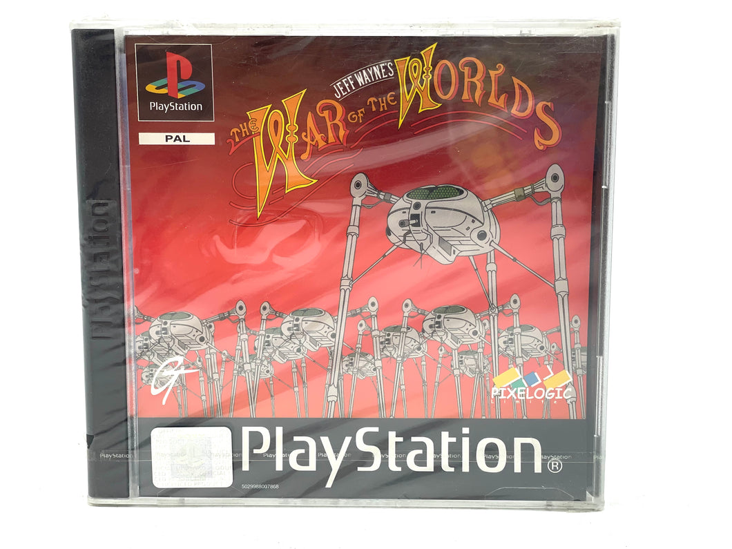 JEFF Wayne's The War Of The Worlds Pal Ita Psx Playstation Sealed