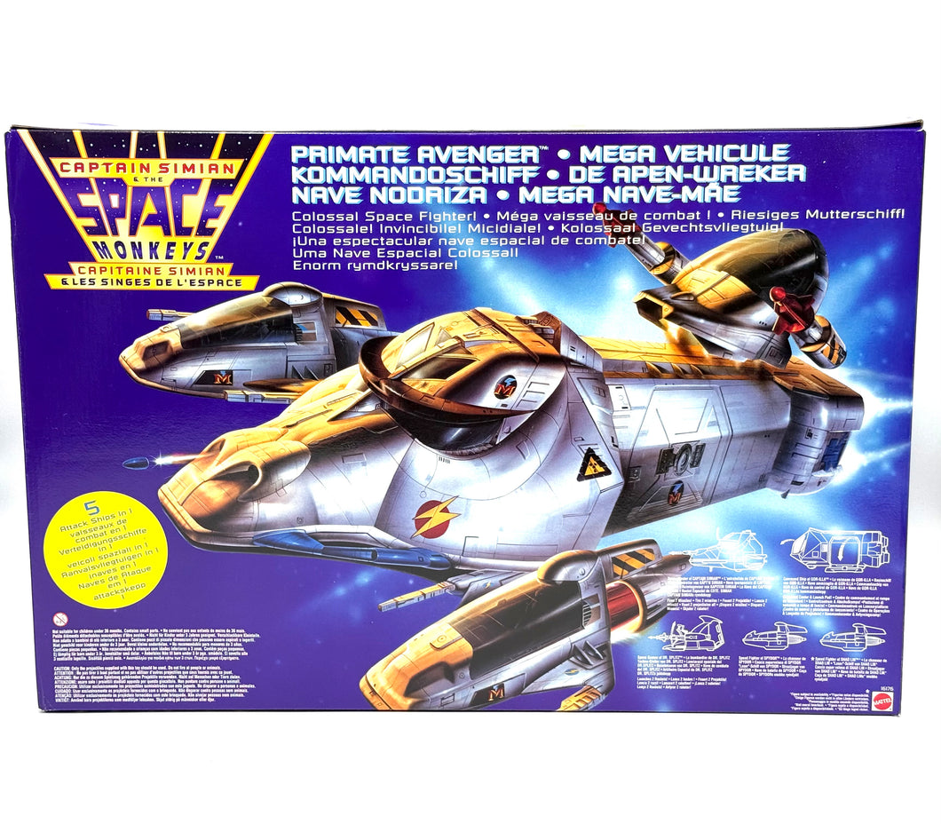 Captain Simian Primate Avenger spaceship NIB 1995