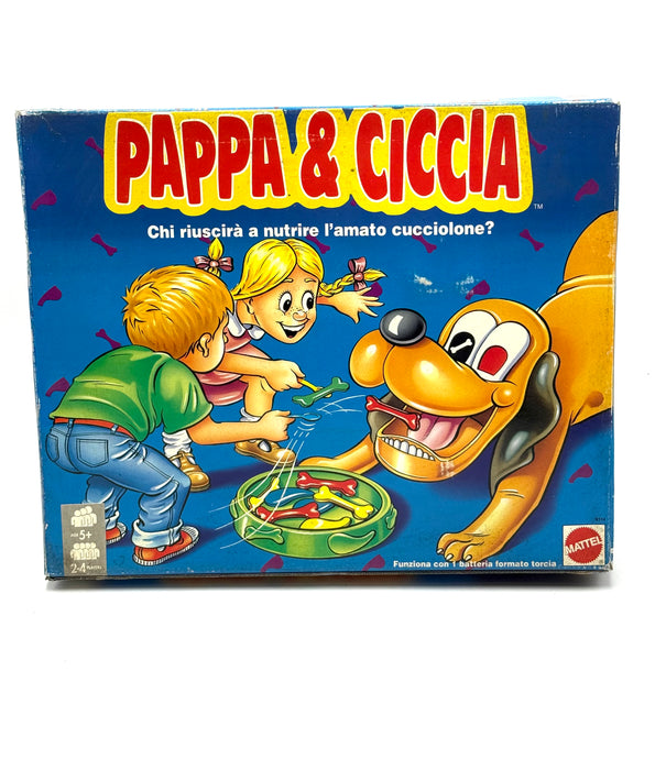 Mattel Pappa e Ciccia 1992 board game sealed box

