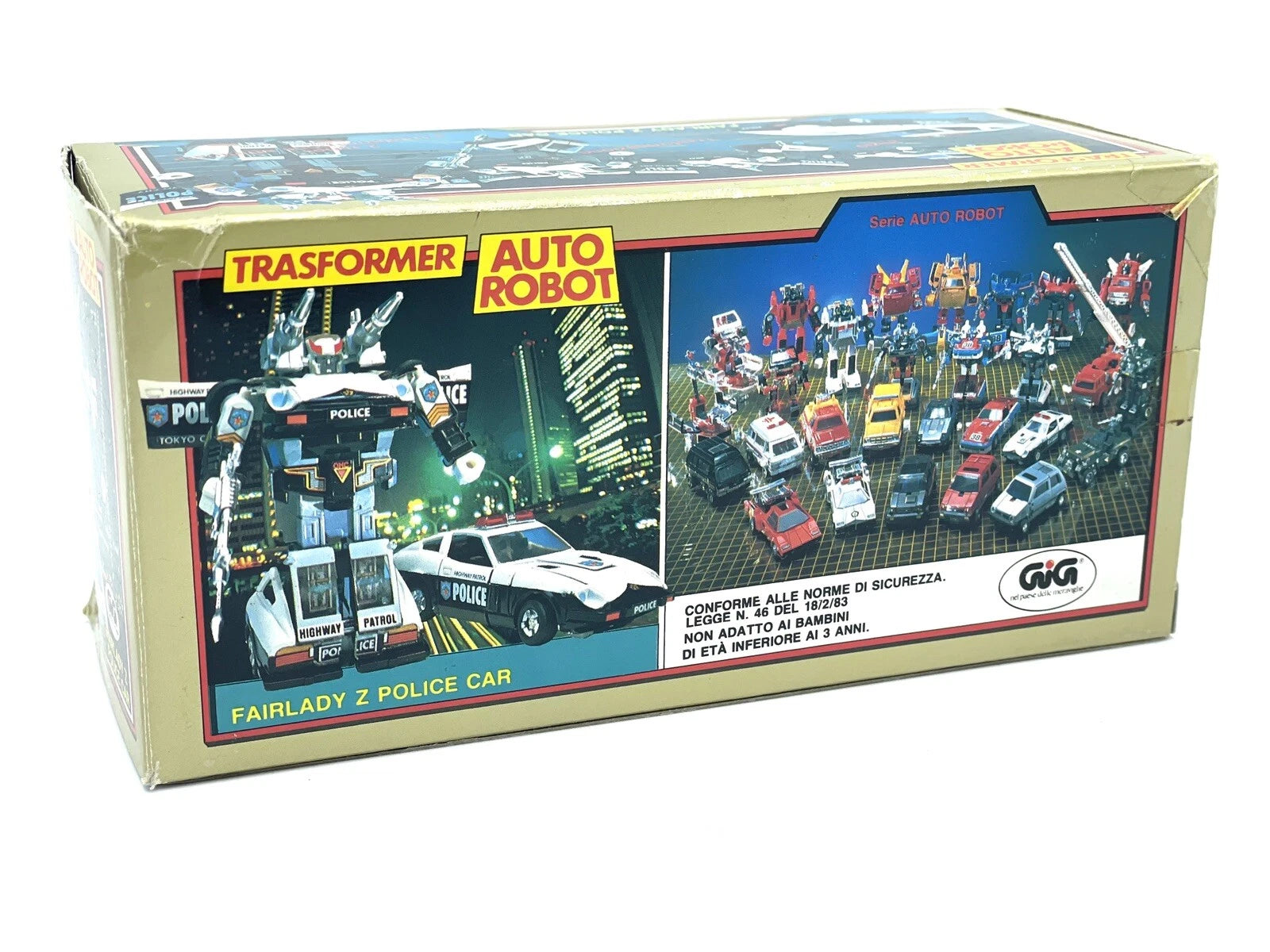 Takara Diaclone Police Car Fairlady Z Robot No.13 – Real Robo 1980