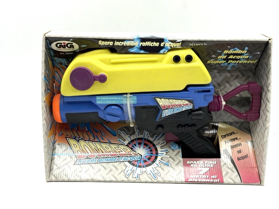 1995 VINTAGE Hydro Shooter Mini Shots Water Gun Liquidator Bomber – New Old Stock (NOS)