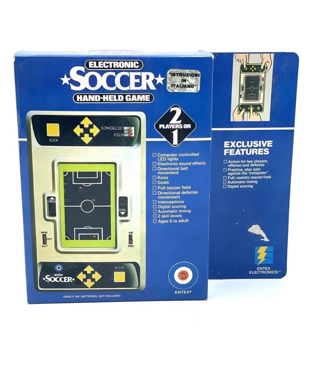 Entex Soccer 1979 Electronic Game – Full Boxed New Old Stock