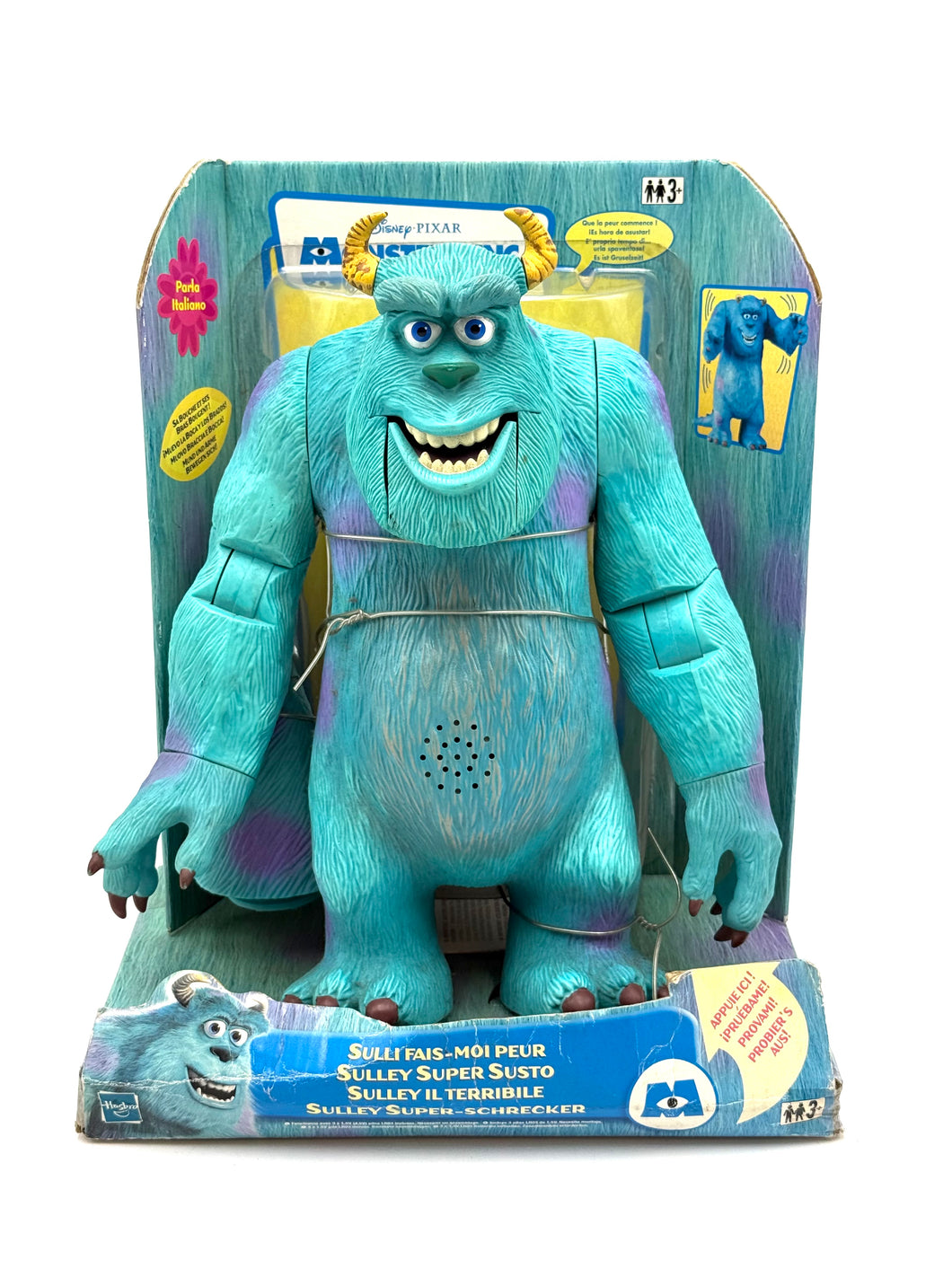 Disney Pixar Monsters Inc. Super Scare Sulley – Electronic Figure, New Old Stock