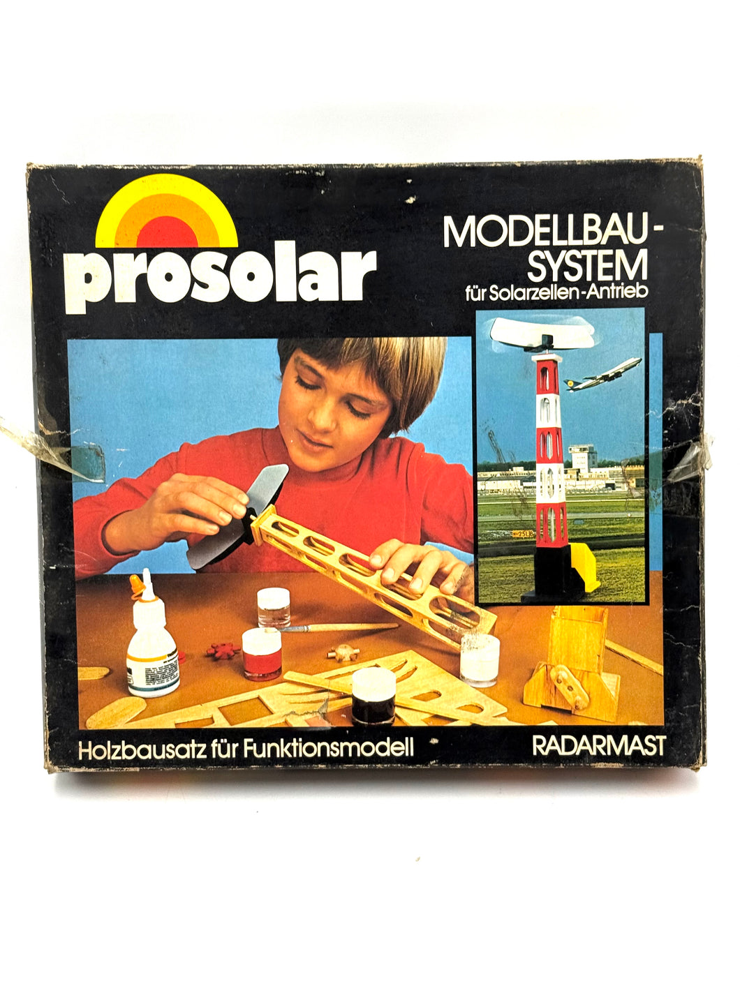 Prosolar Windmotor Modelbau System 1970s Playset – New In Box