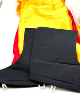 Load image into Gallery viewer, Vintage 1970s Ferrari Mazzini Motocross Carnival Costume with KTM Helmet
