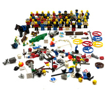 Load image into Gallery viewer, LEGO Legoland Space, Pirates &amp; Castle Vintage 80s–90s Lot – Accessories &amp; Minifigures
